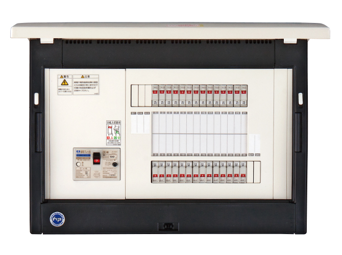 カーキ×インディゴ 河村電器産業 EQ1028WN コンポ盤