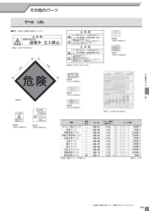 総合価格表No42