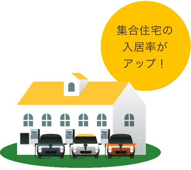 集合住宅の入居率がアップ！